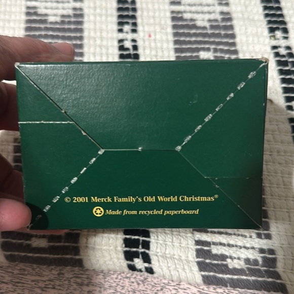 Old World Christmas Glass Cauliflower Ornament‎ New in Box - Picture 7 of 8